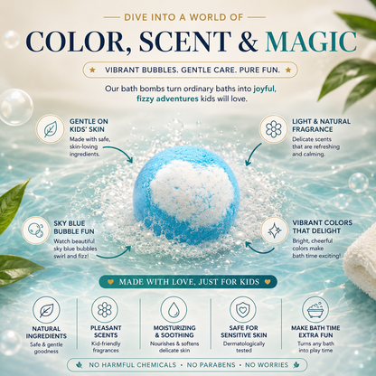 BUBIQ™ | Surprise Kids Bath Bombs