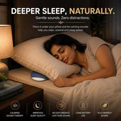 MIOQ™ | Under-Pillow Bluetooth Sleep Speaker
