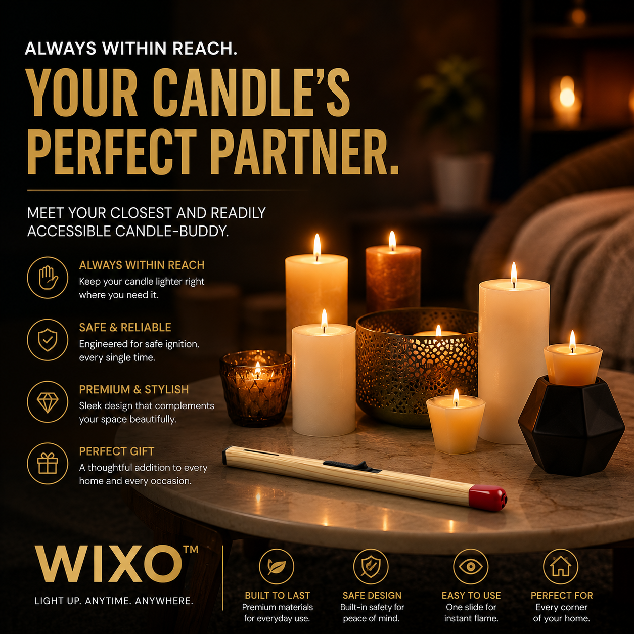 WIXO™ | Refillable Matchstick Lighter