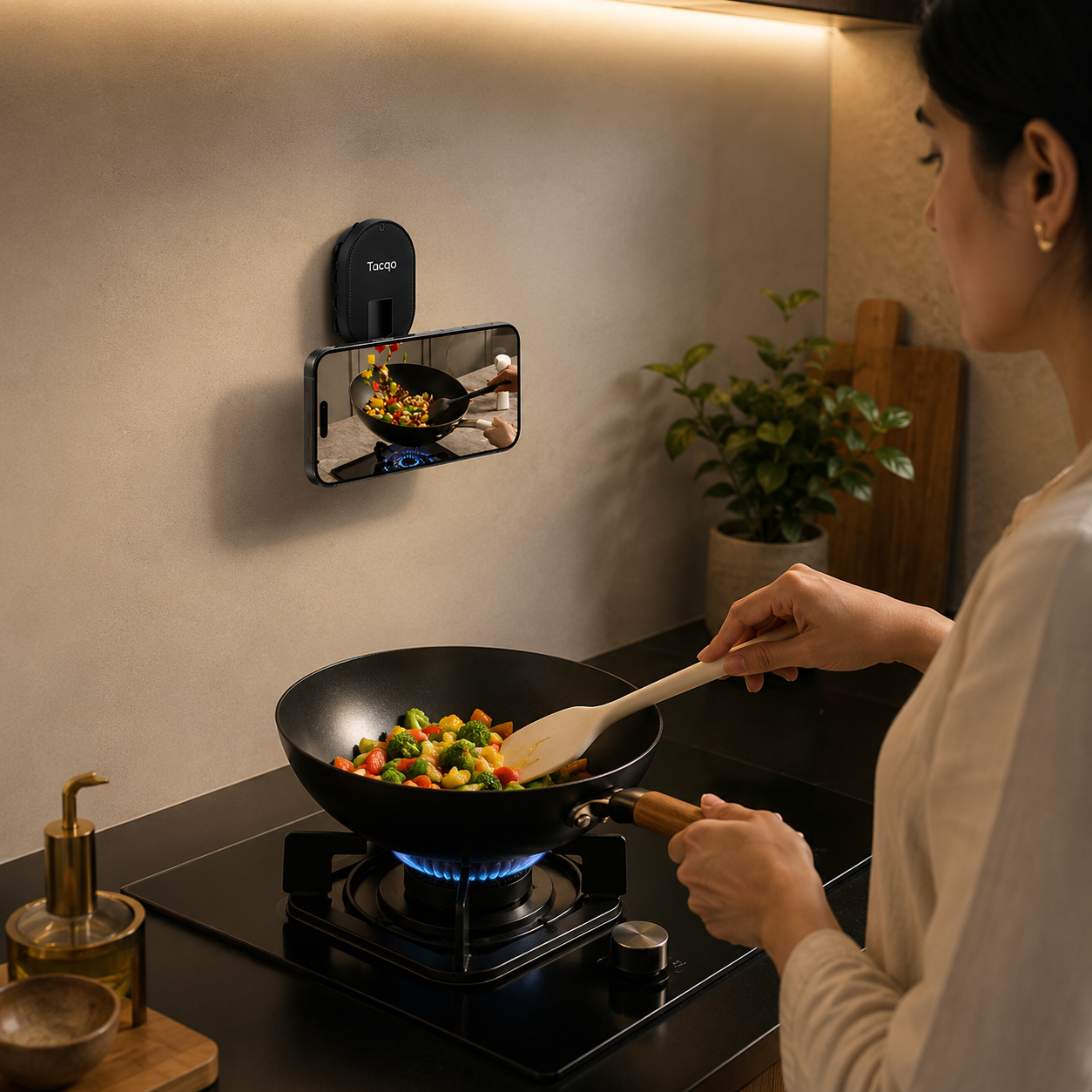 Tacqo™ | Magnetic Suction Phone Mount