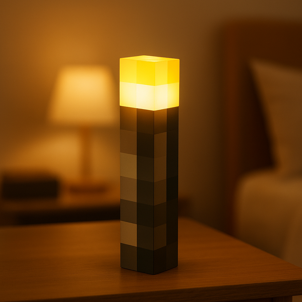 RealmTorch™ | Pixel Collector Torch Night Light