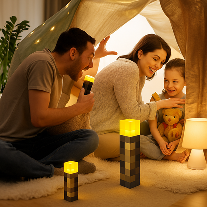 RealmTorch™ | Pixel Collector Torch Night Light