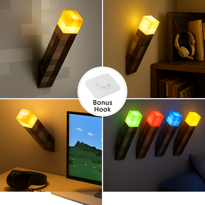 RealmTorch™ | Pixel Collector Torch Night Light