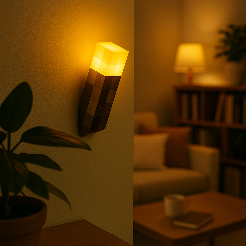 RealmTorch™ | Pixel Collector Torch Night Light