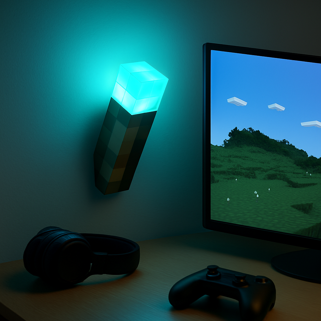 RealmTorch™ | Pixel Collector Torch Night Light