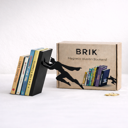 BRIK™ Magnetic Illusion Bookend