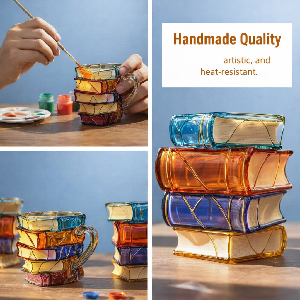 Book-Stack Mug