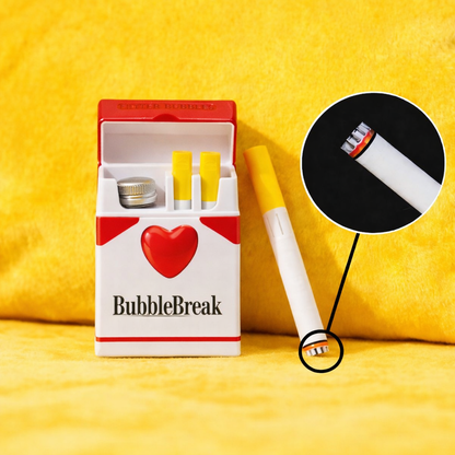 BubbleBreak™ Cigarette-Pack Bubble Kit