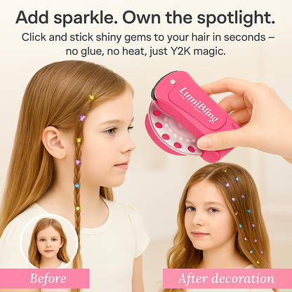 LumiBling™ | Hair Gem Stamper Styling Tool