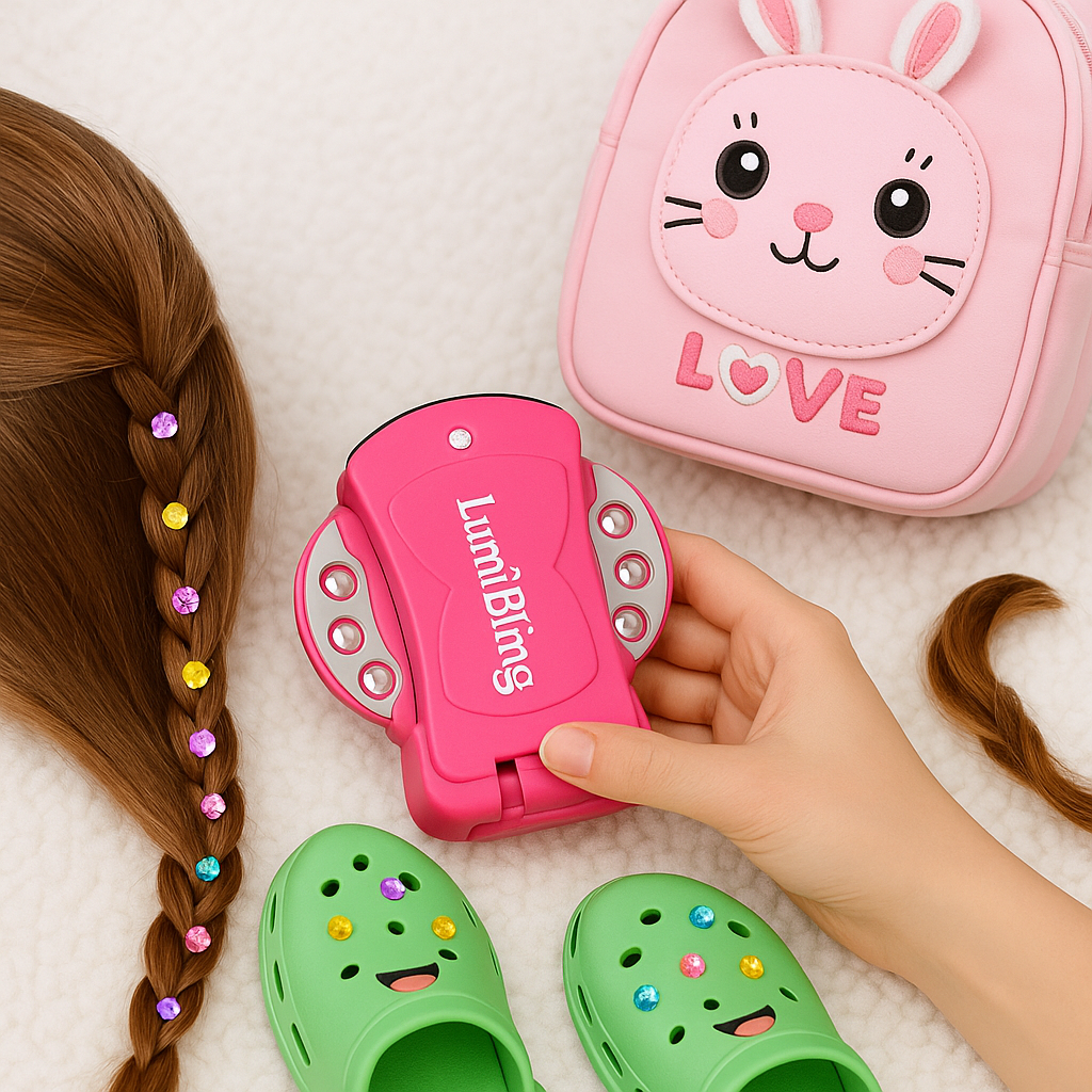 LumiBling™ | Hair Gem Stamper Styling Tool