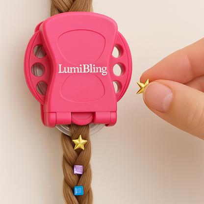 LumiBling™ | Hair Gem Stamper Styling Tool
