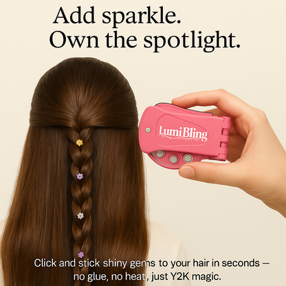 LumiBling™ | Hair Gem Stamper Styling Tool