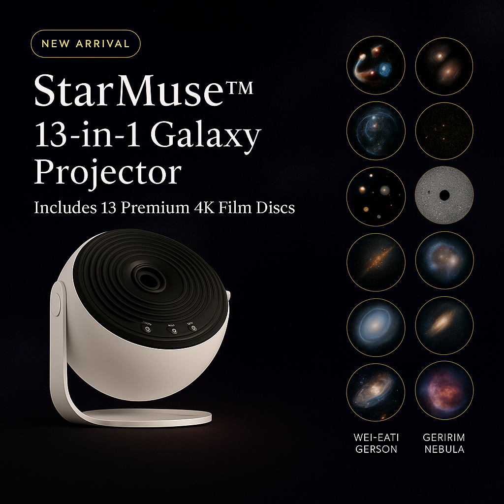 StarMuse™ | 13-in-1 Planetarium Galaxy Projector