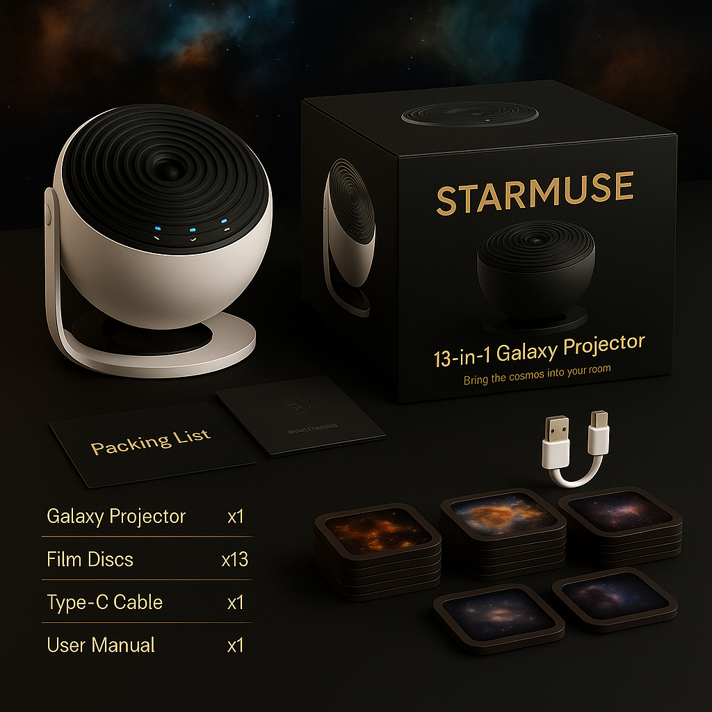 StarMuse™ | 13-in-1 Planetarium Galaxy Projector