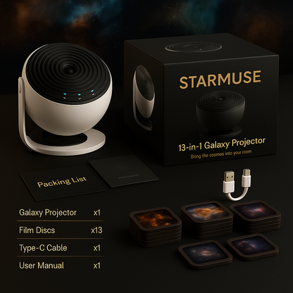 StarMuse™ | 13-in-1 Planetarium Galaxy Projector