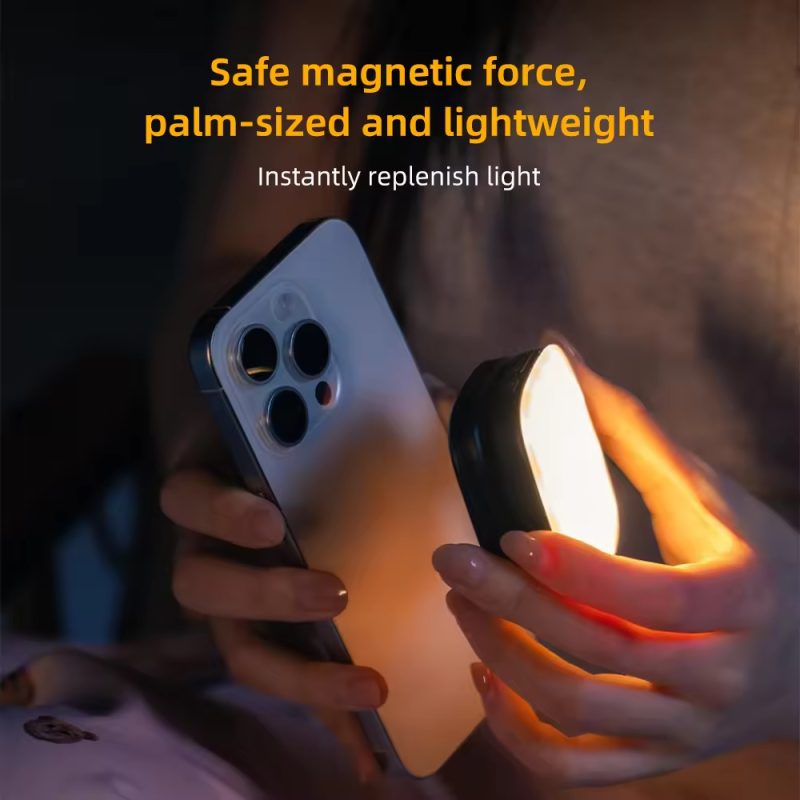 MagniGlow™ | Magnetic Clip-On LED Light for Phones