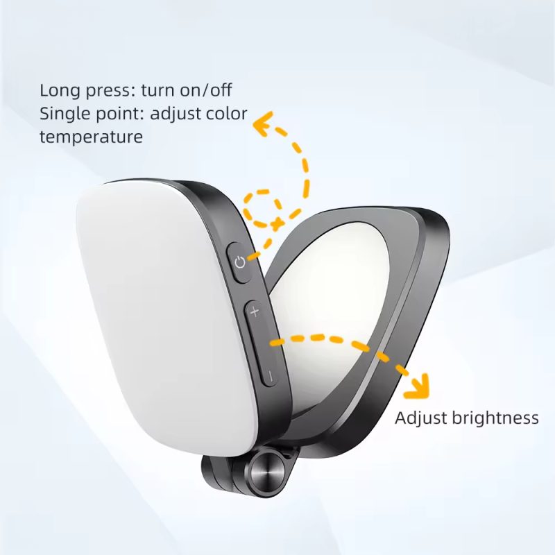 MagniGlow™ | Magnetic Clip-On LED Light for Phones