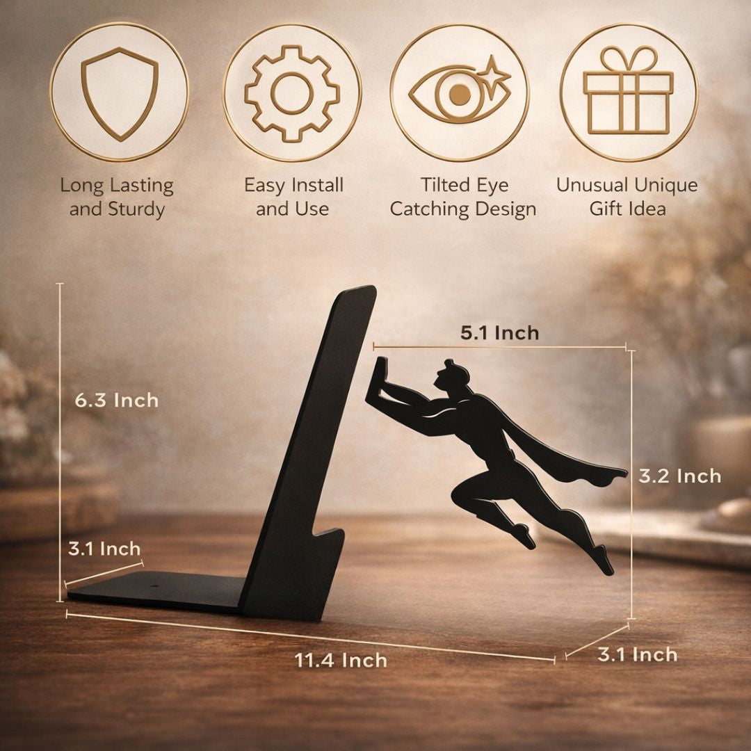 BRIK™ Magnetic Illusion Bookend