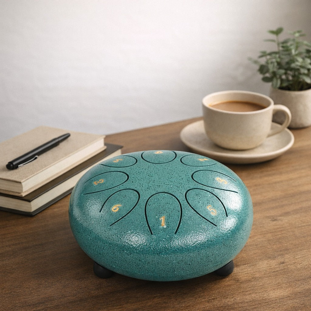 Steel Tongue Drum™ Effortless Harmonic Percussion