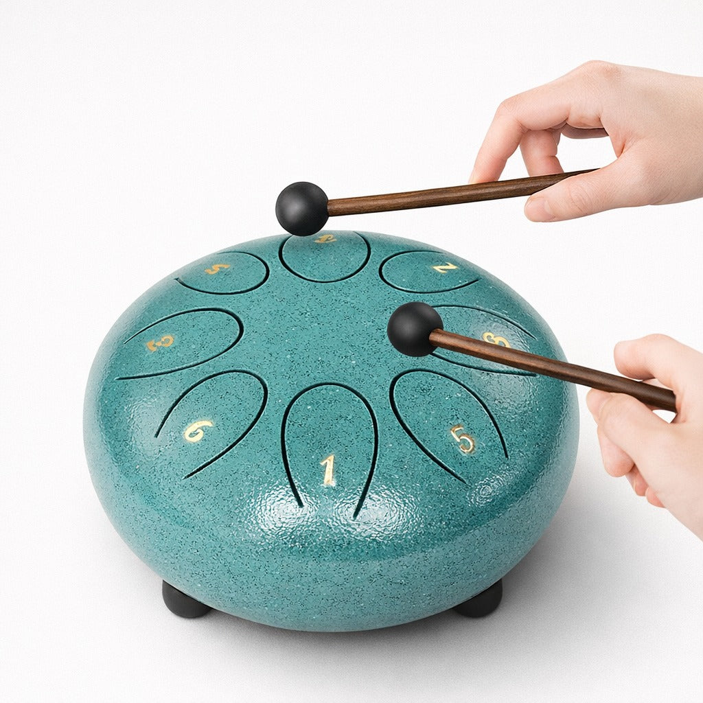 Steel Tongue Drum™ Effortless Harmonic Percussion