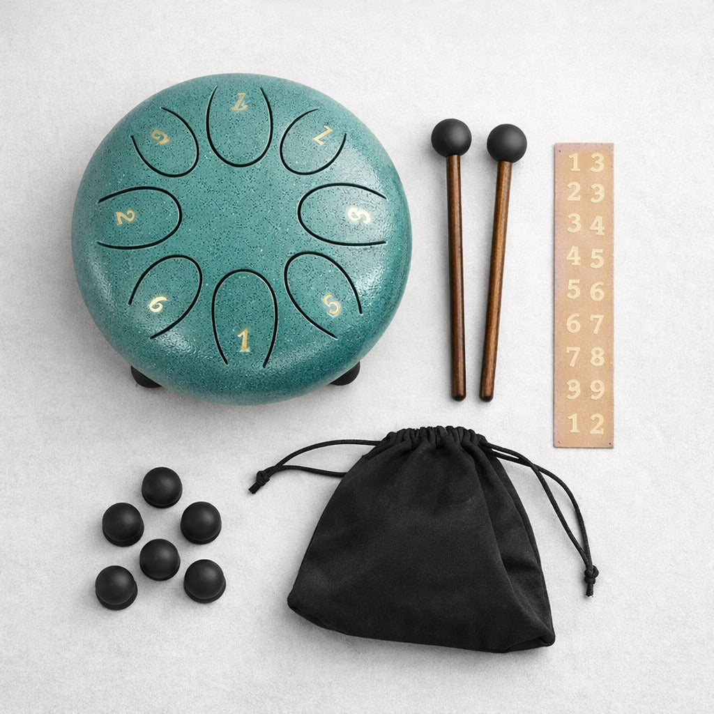 Steel Tongue Drum™ Effortless Harmonic Percussion