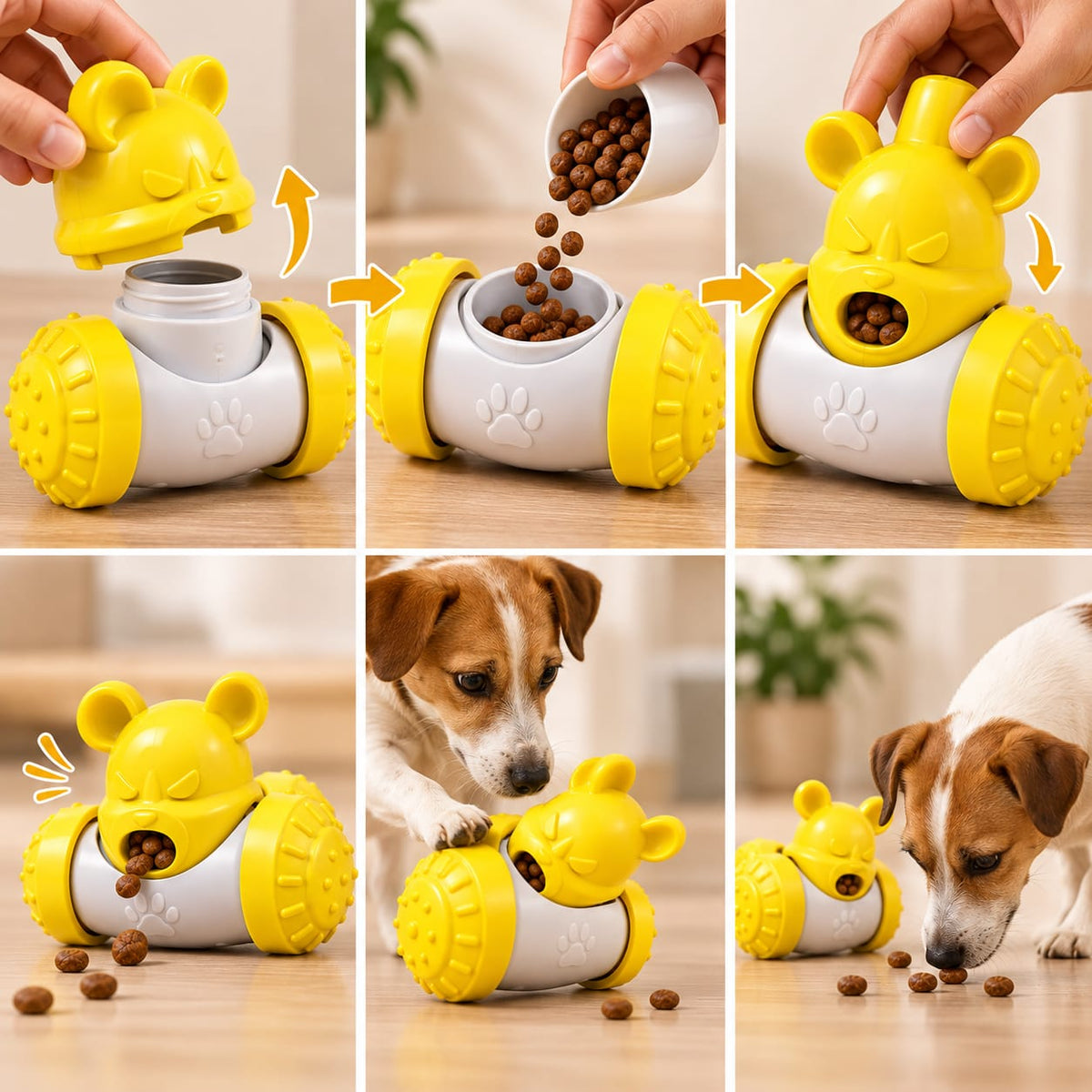 PawRoll™ | Interactive Pet Feeding Ball