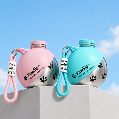 PawSip™ | Portable Pet Water Feeder