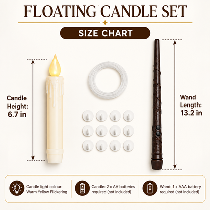 LumiWand™ Floating Candles